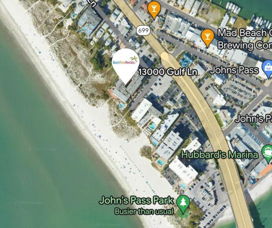 Beachfront Madeira Norte St. Pete Beach Exterior foto